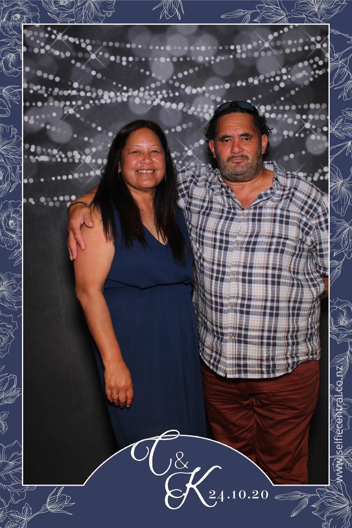 Christopher & Kataraina's wedding | View more photos from the event at gallery.photobooth.co.nz/u/SelfieCentral/Christopher-Katarainas-wedding